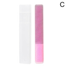 (C) Nano Glass Nail File Nail PolishPolishing Rod Shiny File AU Nail Strip