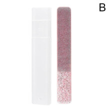 (B) Nano Glass Nail File Nail PolishPolishing Rod Shiny File AU Nail Strip