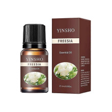 (10ml, freesia) 10ml Aromatherapy Essential Oil Oil-Soluble Diffuser Wax Candle A4I1