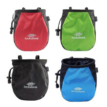 (One size, C) Waterproof Rock Climbing Chalk Bag Adjustable Belt Gym Bag Chalk W9Q2