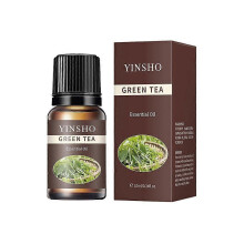 (10ml, green tea) 10ml Aromatherapy Essential Oil Oil-Soluble Diffuser Wax Candle A4I1