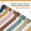 Fitting Scalloped Bulletin Board Borders, 6 Rolls, Gray 1