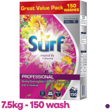 Surf Professional Washing Powder Tropical Lily & Ylang Ylang 150 Washes