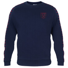 West Ham United Men’s Sweatshirt Taped Official Football Gift Navy XXL
