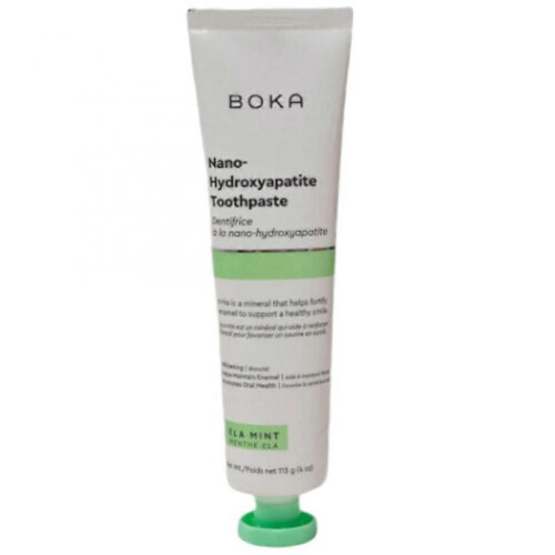 (Green) (Green) Boka Fluoride-Free Toothpaste with Nanohydroxypatite