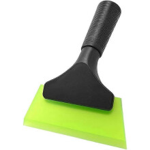 Small Squeegee with 5" Green Rubber Blade - Mirror Window Tinting Tools with