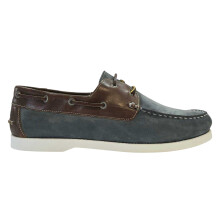 (7 UK, Blue) Jack Wills Mens Leather Boat Shoes