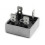 Single-phase rectifier, axial KBPC5010 bridge rectifier diode, AC to DC bridge rectifier diode, full-wave 50A 1000V, electronic silicon diode, throug 3