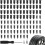 100PCS Car Tire Plug Kit,Practical Tire Screw Plug Repair Kit with 1