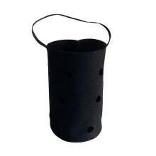 Black Strawberry Grow Bag Wall Mounted Non-Woven for Bare Root Strawberry Plants