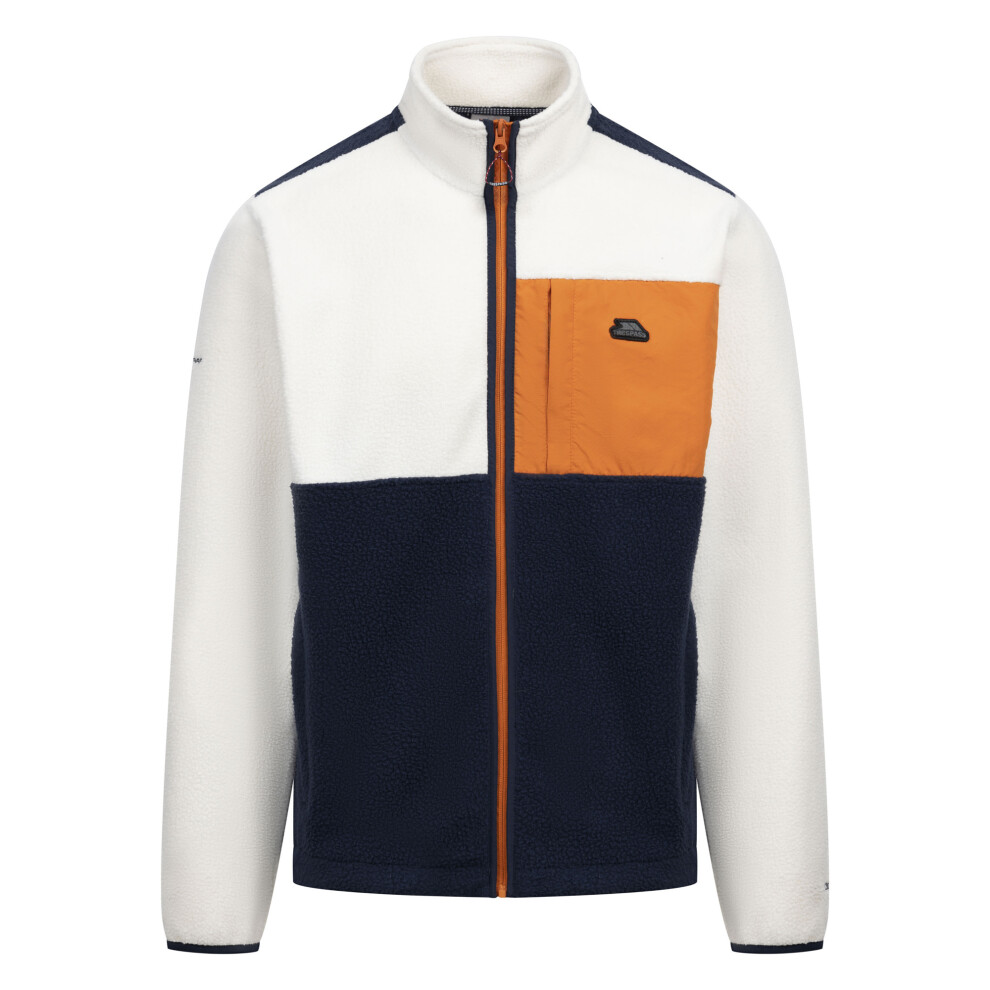 Trespass Men's Off-White Hamish At200 Fleece Jacket In | : Small - Image 2