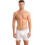 (White, S) Mens Haigman Three Pack Boxers 1