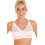(PINK, 34C) Soft Cotton Comfort Non Wired Pink Bra 1