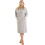 (hacci grey, 12-14) Womens Comfy Fit Marl Hacci Loungers 1
