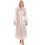 (PEACH, 14-16) Womens Luxury Long Satin Wraps 1