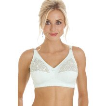 (Mint, 34C) Soft Cotton Comfort Non Wired Mint Green Bra