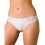 (WHITE, 14-16) Three Pack White Serenity Jacquard High Leg Briefs 1