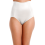 (WHITE, 16) Womens Two Pack Full Support Shapewear Briefs White 1