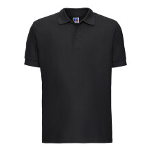 (M, Black) Russell Mens Ultimate Classic Cotton Polo Shirt