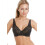 (BLACK, 36C) Womens Black Rhapsody Lace Underwired Bra 1