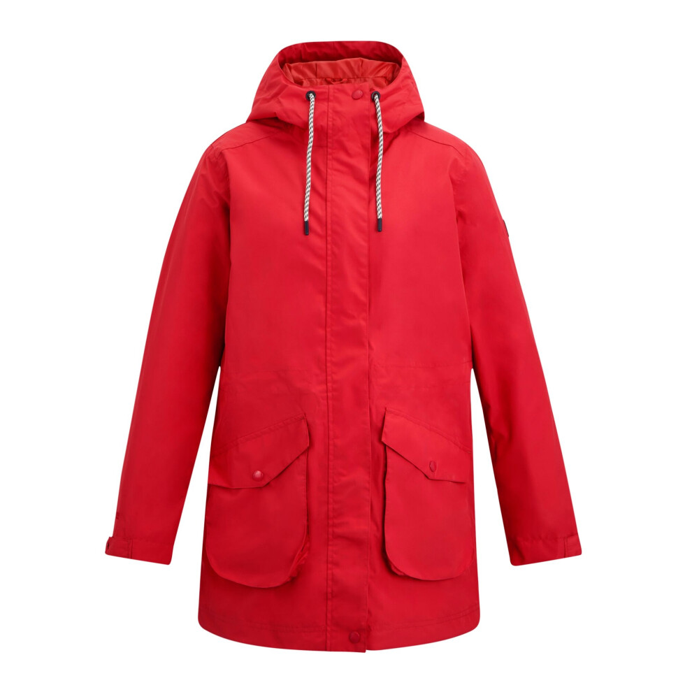 Regatta (10 Uk, High Risk Red) Womens/Ladies Norana Waterproof Jacket