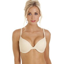 (BEIGE, 36A) Camille Women's Underwired Multiway Bra in Beige Moulded Cup Lingerie