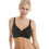 (BLACK, 34D) Non Wired Full Cup Support Black Mastectomy Bra 1