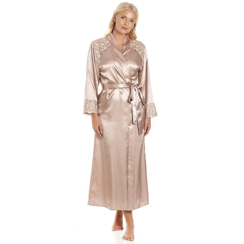 (PEACH, 14-16) Womens Luxury Satin Wraps 2