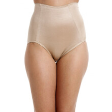(BEIGE, 22) Womens Two Pack Full Support Shapewear Briefs Beige