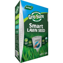 Gro-Sure Smart Lawn Seed 40m² Box Grass Seed for New & Existing Lawns