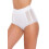 (White, 10) Womens 2 Pack High Waisted Mesh Support Panel Control Briefs 1