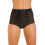 (Black, 18) Womens 2 Pack High Waisted Mesh Support Panel Control Briefs 1