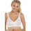 (WHITE, 38D) Camille Womens White Soft Cup Front Fastening Bra 1