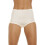 (BEIGE, 16) Womens Two Pack Smooth High Waist Beige Control Briefs 1