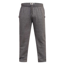 (8XL, Grey) Duke Mens D555 Albert Rockford Open Hem Kingsize Jogging Bottoms