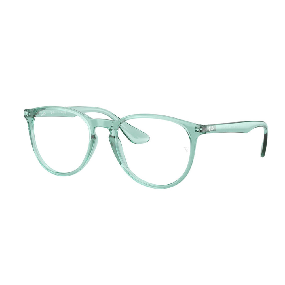Ray - Ban Green Rx7046 Erika 8508 Woman Optical Frames Injected Transparent Round Normal - Image 4