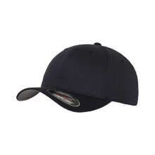 (S-M, Dark Navy) Flexfit Unisex Adult Wooly Combed Baseball Cap