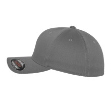 (S-M, Grey) Flexfit Unisex Adult Wooly Combed Baseball Cap