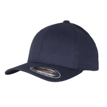 (XXL, Dark Navy/Dark Navy) Flexfit Unisex Adult Wooly Combed Baseball Cap