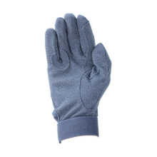 (3XS, Navy) Hy5 Adults Cotton Pimple Palm Riding Gloves