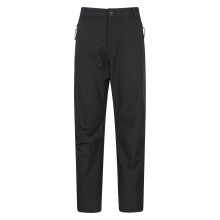 (28R, Black) Mountain Warehouse Mens Thermal Fleece Winter Trousers