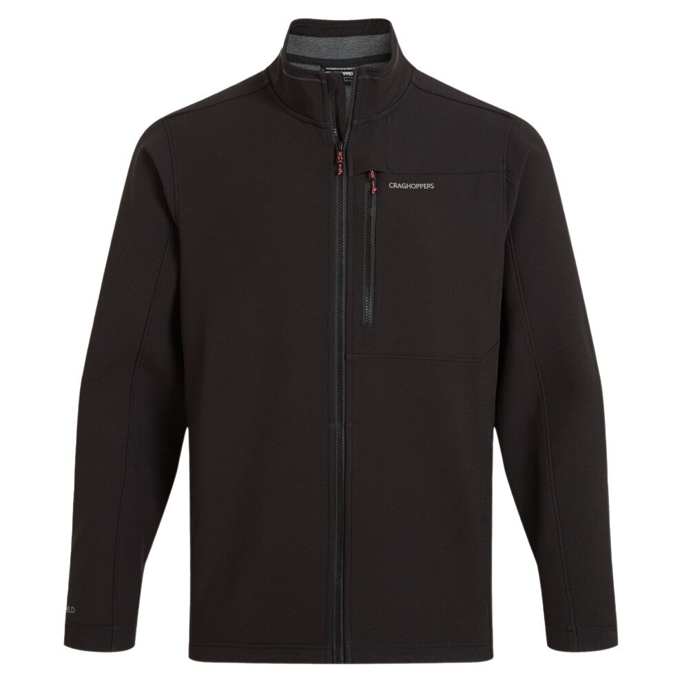 Craghoppers Men's Black Altis Ii Jacket - 3XL - 76% Recycled Polyester/21% Polyester/3% Elastane - Image 2