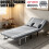 184CM Double Fabric Sofa Bed Sleeper Couch Folding Sofabed Settee Recliner Beds 2