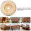 Gold Carving Shape Disc Wood Polishing Abrasive Disc for Angle Grinder Grinding 4