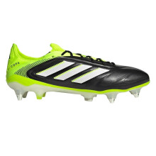 (7 UK, Black/Lemon) Adidas Unisex Adult Copa Pure.3 Leather Soft Ground Football Boots