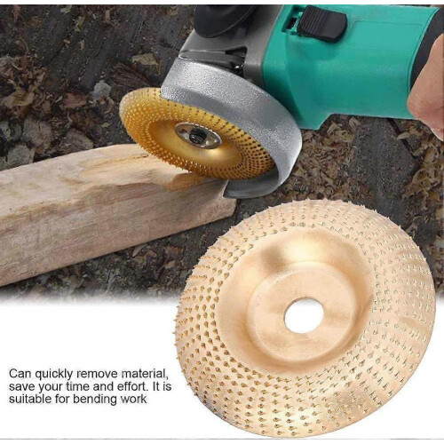 Gold Carving Shape Disc Wood Polishing Abrasive Disc for Angle Grinder Grinding 1