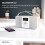 Azatom DAB DAB+ FM Radio Speaker Clock Alarm Bluetooth - Multiplex Oak (R) 4