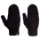 Trespass (S/M, Dark Grey) Trespass Women's Knitted Ski Mitts Lined Seth 1