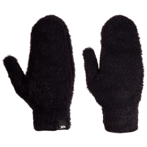 Trespass (S/M, Dark Grey) Trespass Women's Knitted Ski Mitts Lined Seth