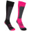 Trespass (3/6, Cassis/Black) Trespass Womens Ski Socks 2 Pack Janus II 1